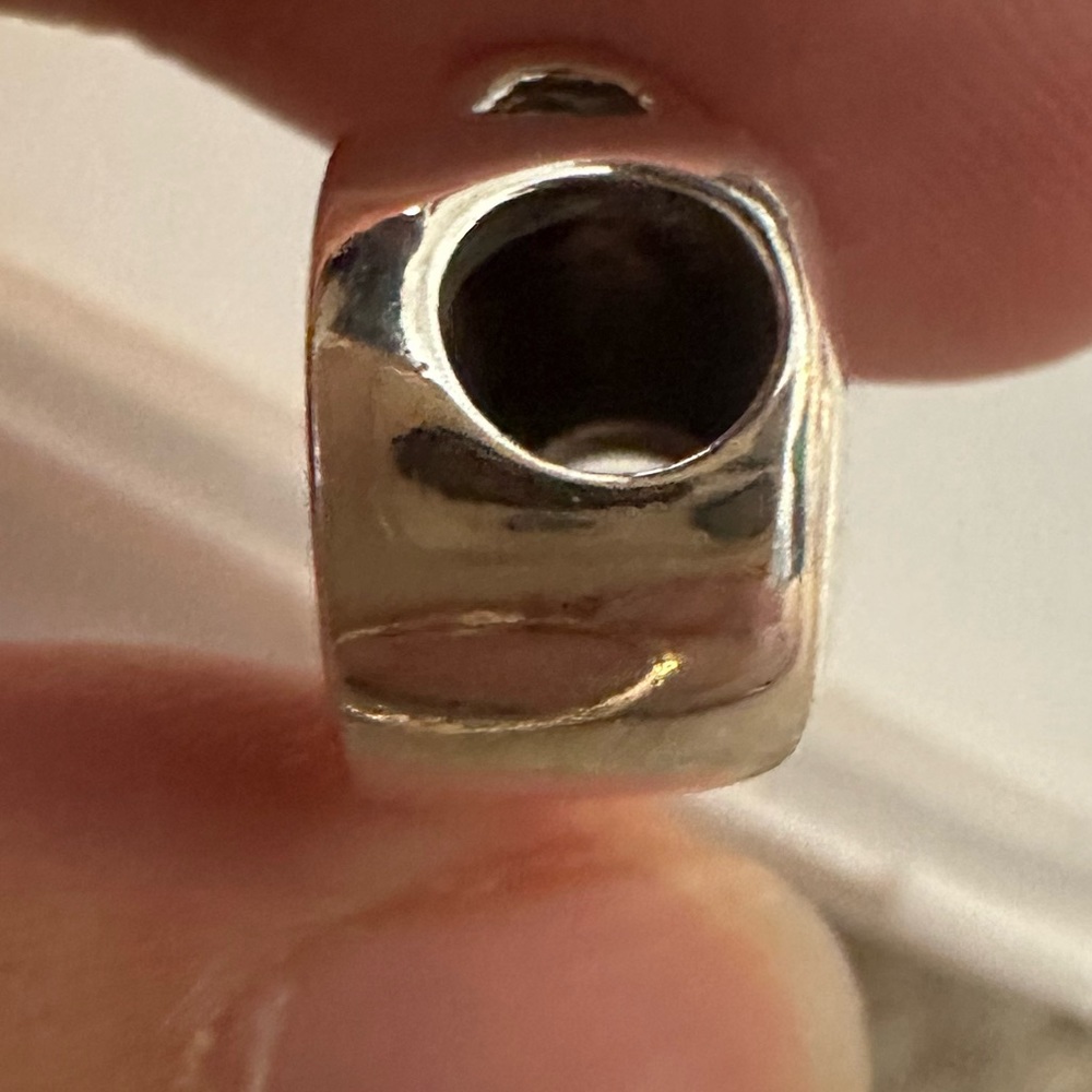 ☕️ NWOT Pandora Fit Cappuccino Coffee Cup Silver Charm - Picture 4 of 8
